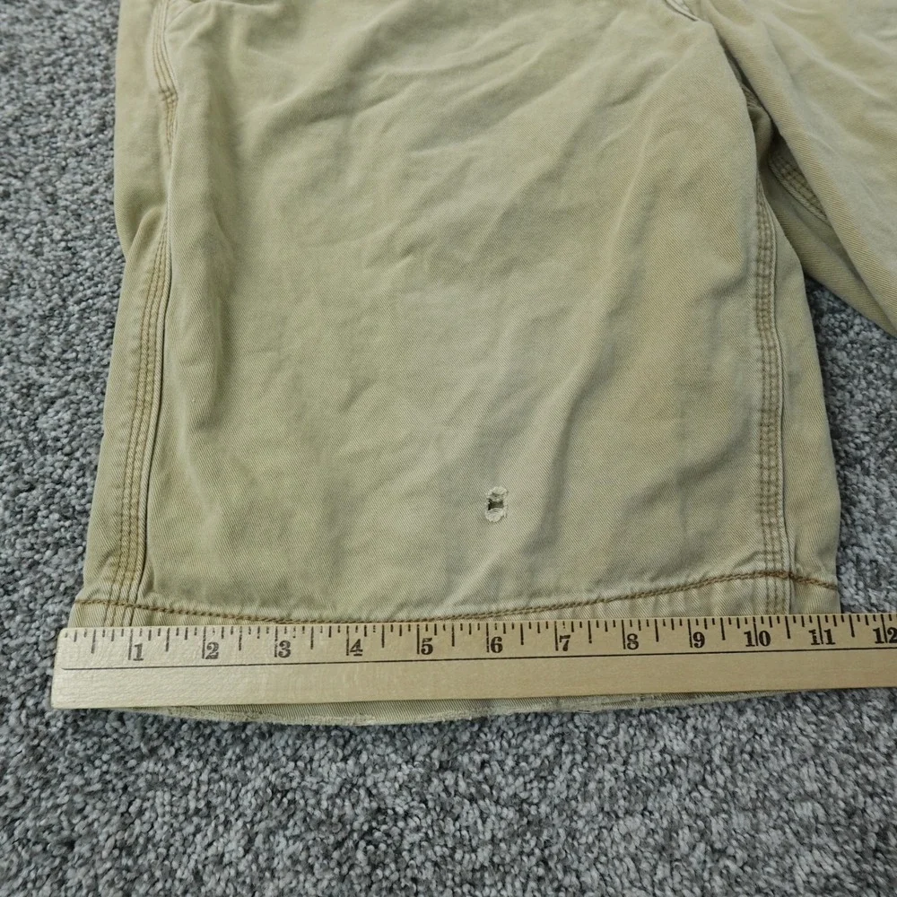 American Eagle Shorts Mens 30 Beige Brown Bermuda Chino Preppy Casual Grunge Y2K